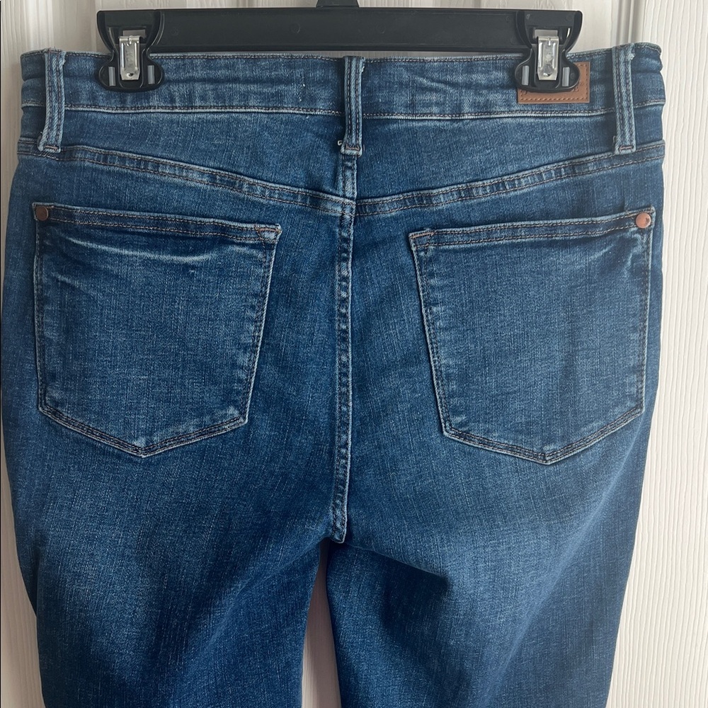 Judy Blue Dark Wash Flare Jeans - Picture 3 of 8